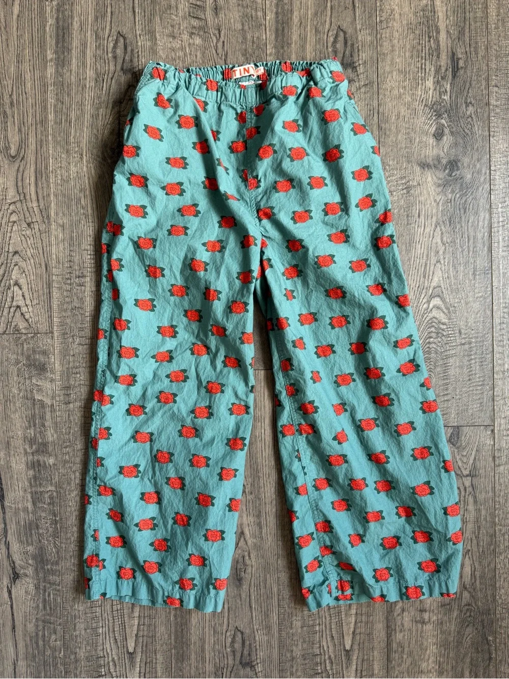 TINYCOTTONS Camelias Woven Pant- Size 10